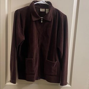 Eddie Bauer Women's Brown Corduroy Jacket
